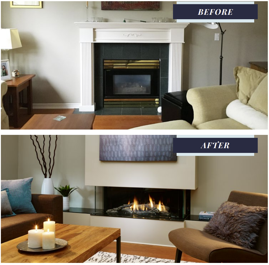 Regency Fireplace Remodel